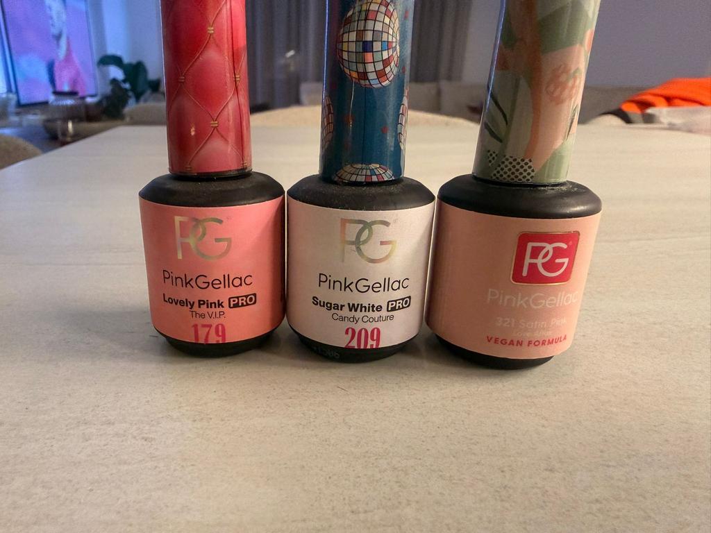 Pink Gellac en Neonail pakket, Ophalen of Verzenden, Zo goed als nieuw, Roze, Handen en Nagels