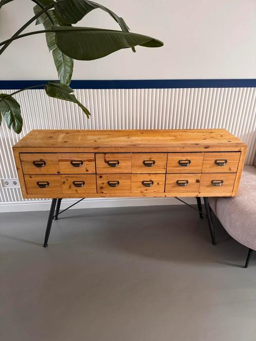Ladekast van Loods 5 - TV Kast, Huis en Inrichting, Kasten | Ladekasten, Gebruikt, Minder dan 100 cm, 100 tot 150 cm, 25 tot 50 cm