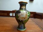 Mooie cloisonne vaas, 26 cm., Ophalen of Verzenden