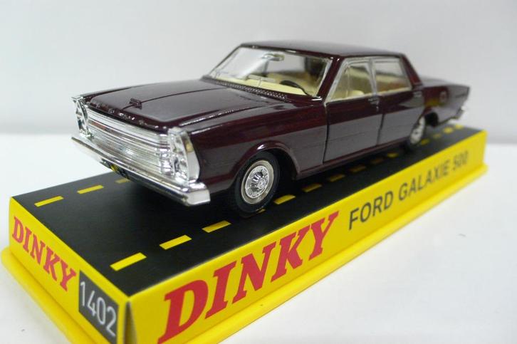ford galaxie 500 -dinky toys france/atlas #1402  1/43, Hobby en Vrije tijd, Modelauto's | 1:43, Nieuw, Auto, Dinky Toys, Verzenden