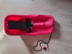 Roze kinderslee met rugleuning en riem, Ophalen, Rugleuning, Zo goed als nieuw