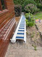 Zonnescherm, Ophalen, Gebruikt, 450 cm of meer, Elektrisch