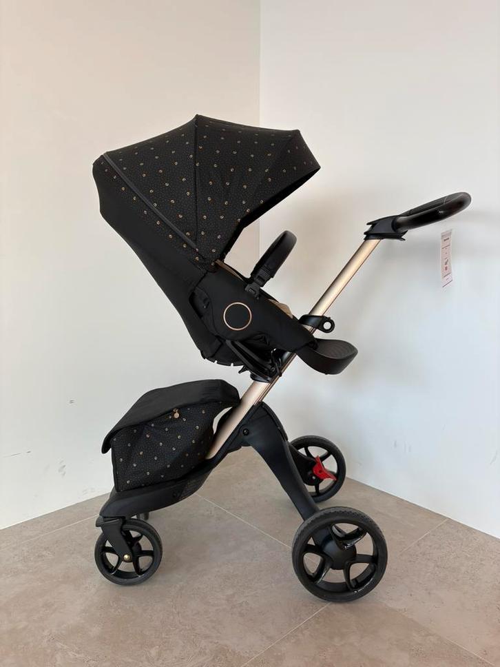 Stokke Xplory - Signature Black, Kinderen en Baby's, Buggy's, Nieuw, Overige merken, Verstelbare rugleuning, Zonnekap, Ophalen