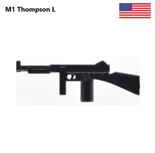 🎁 WW2 Bouwstenen - G37 - Amerikaanse Thompson L - 10x 🎁, Kinderen en Baby's, Speelgoed | Bouwstenen, Nieuw, Overige merken, Ophalen of Verzenden