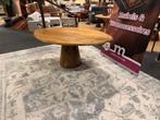 Salontafel Organisch Bruin mango 120cm 40%Korting Extra eraf, Ophalen, #Organisch#Bruin#Salontafel#Meubel#Kegelvormig, Nieuw, Overige vormen