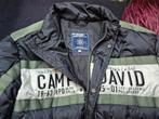 Zwart groene winterjas van Camp David maat 3XL zgan, Zwart, Overige maten, Ophalen of Verzenden, Zo goed als nieuw