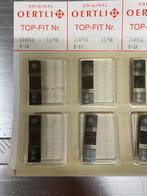 Oertli wisselmessen topfit a-6H  b-6h.   Voor de 8 mm slis, Ophalen of Verzenden