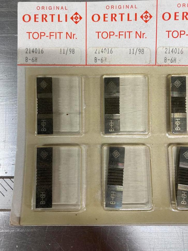 Oertli wisselmessen topfit a-6H  b-6h.   Voor de 8 mm slis, Doe-het-zelf en Verbouw, Gereedschap | Machine-onderdelen en Toebehoren
