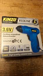 Kinzo Accu Schroevendraaier - Nieuw in doos!, Doe-het-zelf en Verbouw, Gereedschap | Boormachines, Ophalen of Verzenden, Nieuw