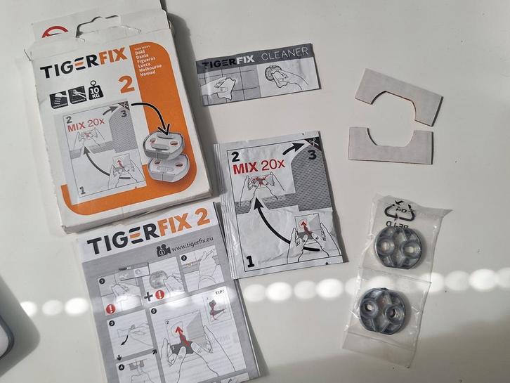 TigerFix 2 - Bevestigen zonder boren - Nieuw in verpakking, Doe-het-zelf en Verbouw, Overige Doe-het-zelf en Verbouw, Nieuw, Ophalen of Verzenden