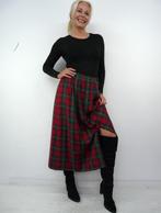 *Abfab Vintage Geruite Wollen Midi Rok M*, Kleding | Dames, Maat 38/40 (M), Ophalen of Verzenden, Zo goed als nieuw, Distler Original