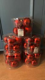 Rode kerstballen glas, Diversen, Kerst, Ophalen, Zo goed als nieuw
