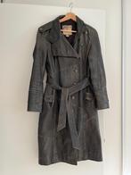 Lange leren jas (merk:Ginger), Kleding | Dames, Bruin, Ginger, Ophalen of Verzenden, Zo goed als nieuw