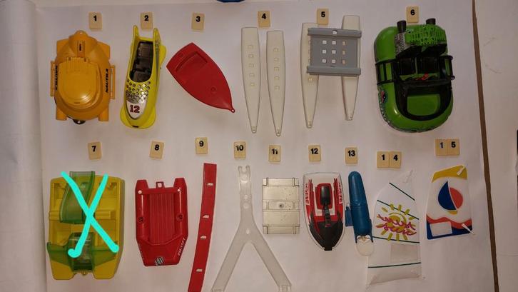 Playmobil losse onderdelen van boten en vaartuigen, Kinderen en Baby's, Speelgoed | Playmobil, Gebruikt, Los playmobil, Ophalen of Verzenden