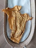 2x romper geel Hema maat 50-56, Nacht- of Onderkleding, Jongetje of Meisje, Ophalen of Verzenden, Zo goed als nieuw