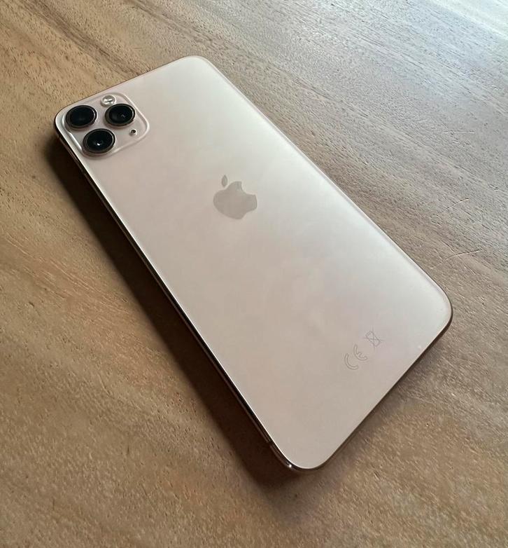 Nog prima Apple iPhone 11 Pro Max, batt.cap. 90%, gold, goud, Telecommunicatie, Mobiele telefoons | Apple iPhone, Gebruikt, 64 GB
