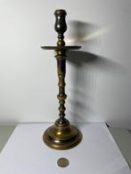 Antieke Koperen Kandelaar, Antiek en Kunst, Ophalen of Verzenden, Koper of Brons