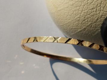 gouden armband 14 krt.  beschikbaar voor biedingen