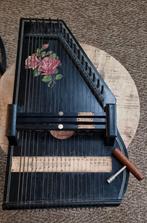Autoharp/ citer/ mandoline Duits. 47 cm hoog 25 cm.breed, Muziek en Instrumenten, Snaarinstrumenten | Harpen, Gebruikt, Ophalen of Verzenden