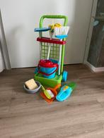 Speelgoed schoonmaakset met kar, Ophalen, Zo goed als nieuw, Jongen of Meisje