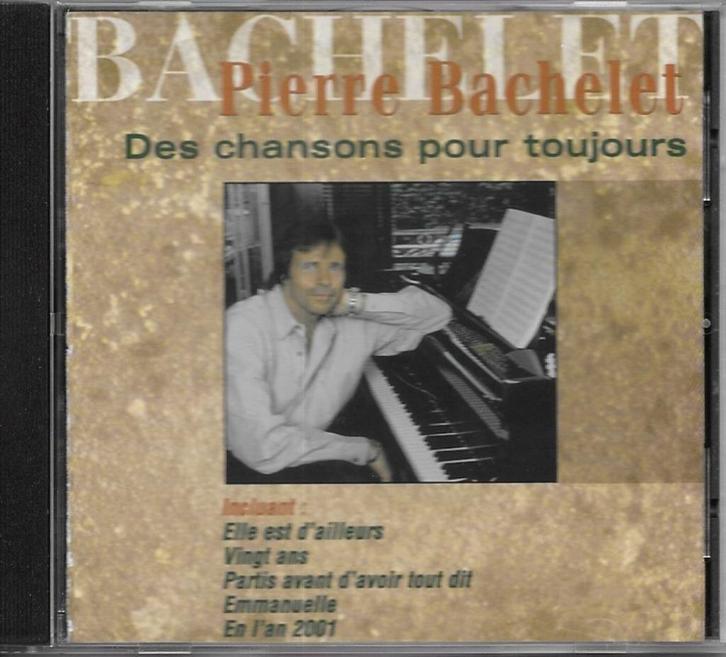 CD Pierre Bachelet, Cd's en Dvd's, Cd's | Franstalig, Zo goed als nieuw, Verzenden