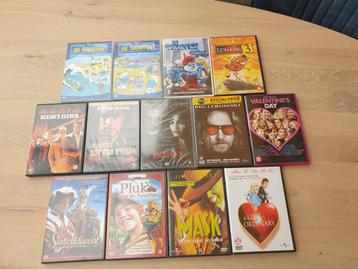 13 stuks DVD  beschikbaar voor biedingen