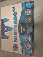 Nintendo 64 clear blue, Ophalen of Verzenden, Zo goed als nieuw, Met 1 controller