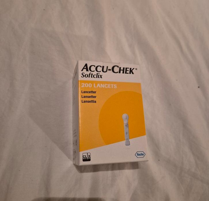Accu-Chek Softclix Lancetten - 200 stuks, Diversen, Verpleegmiddelen, Nieuw, Ophalen of Verzenden