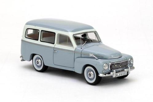 Volvo . Duett . Pv445 lichtblauw grijs 1:43 . Neo in resin ., Hobby en Vrije tijd, Modelauto's | 1:43, Nieuw, Auto, Overige merken