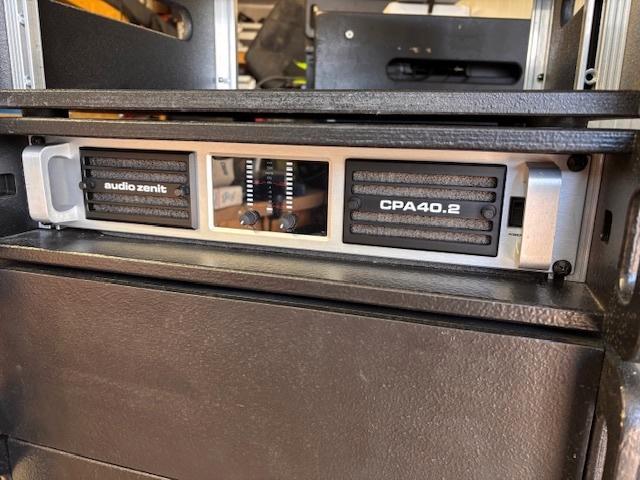 Audio Zenit versterker CPA40.2, Audio, Tv en Foto, Professionele Audio-, Tv- en Video-apparatuur, Zo goed als nieuw, Audio, Ophalen of Verzenden