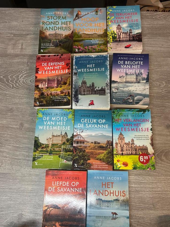 Anne Jacobs boeken - Weesmeisje serie, Boeken, Romans, Gelezen, Nederland, Ophalen of Verzenden