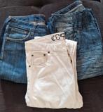 3 ZGAN Spijkerbroeken Maat 34, Ophalen of Verzenden, Zo goed als nieuw, Blauw, W33 - W34 (confectie 48/50)