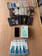 iPhone 11 128 GB met origineel doosje en hoesjes, 128 GB, Zo goed als nieuw, Zonder simlock, Zonder abonnement