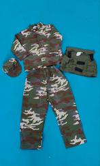 leger carnaval pak jongens, Ophalen of Verzenden, Zo goed als nieuw, 158 t/m 164, Jongen