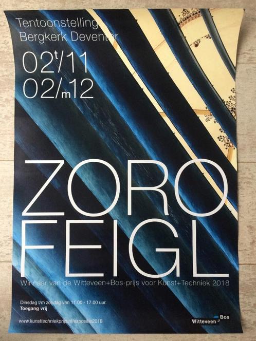 Zoro Feigl affiche poster Bergkerk Deventer, Antiek en Kunst, Kunst | Overige Kunst, Ophalen of Verzenden