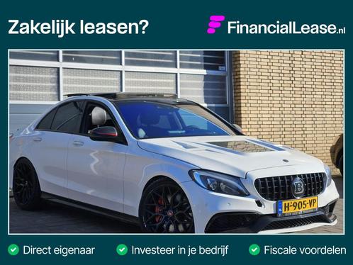 Mercedes-Benz C-klasse AMG 43 4MATIC BRABUS Pakket |Pano |Ca, Auto's, Mercedes-Benz, Bedrijf, Lease, Financial lease, C-Klasse