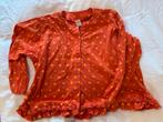 Oilily Shirt Oranje Stippen Maat 140, Kinderen en Baby's, Kinderkleding | Maat 140, Verzenden, Gebruikt, Meisje, Shirt of Longsleeve