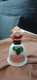 Kerstbel met Santa Claus, Ophalen of Verzenden, Gebruikt