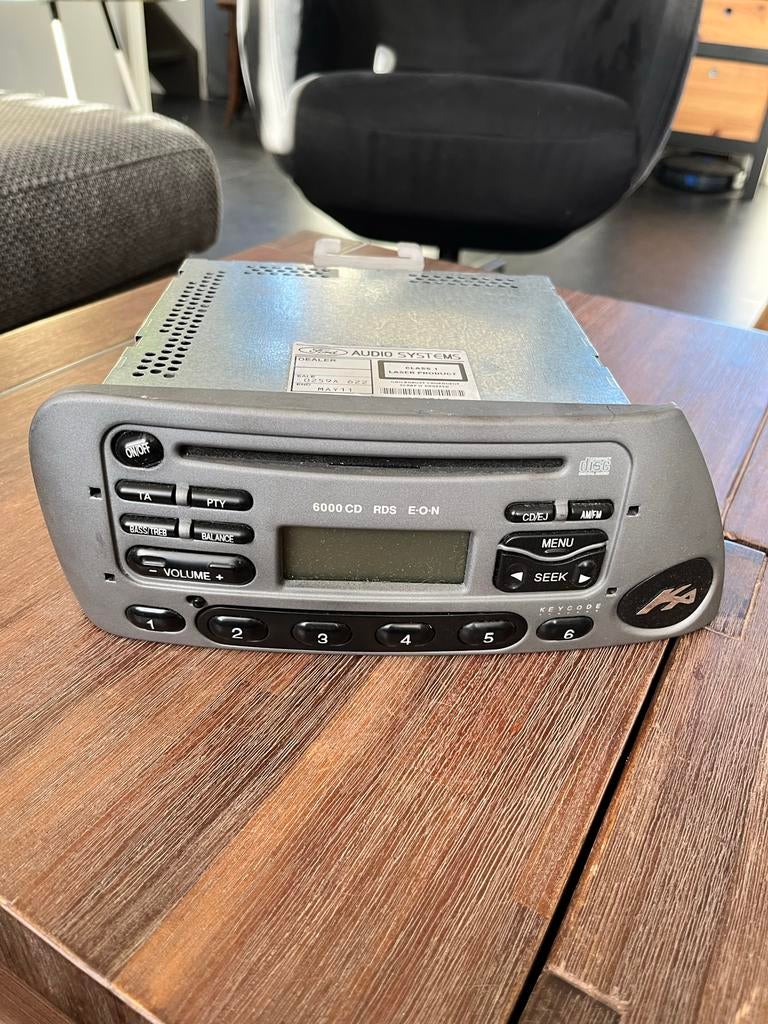 Ford Autoradio K - Origineel, Auto diversen, Autoradio's, Ophalen of Verzenden, Gebruikt