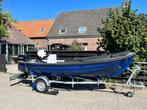 Sloep 4,80 lang, Watersport en Boten, Benzine, Buitenboordmotor, Polyester, Gebruikt