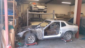 Porsche 924 targa chassis 1982 klok gaaf beschikbaar voor biedingen