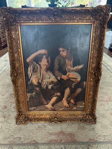Reproductie Bartolomé Esteban Murillo met barok lijst beschikbaar voor biedingen