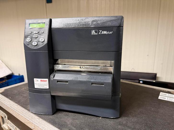 Zebra Z6M Plus Labelprinter - Industrieel, Computers en Software, Printers, Gebruikt, Printer, Thermo-printer, Zwart-en-wit printen