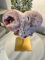 Roze amethist hart, Ophalen of Verzenden