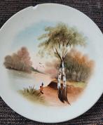 Russisch / oosteuropees bordje licht beschadigd, Ophalen of Verzenden