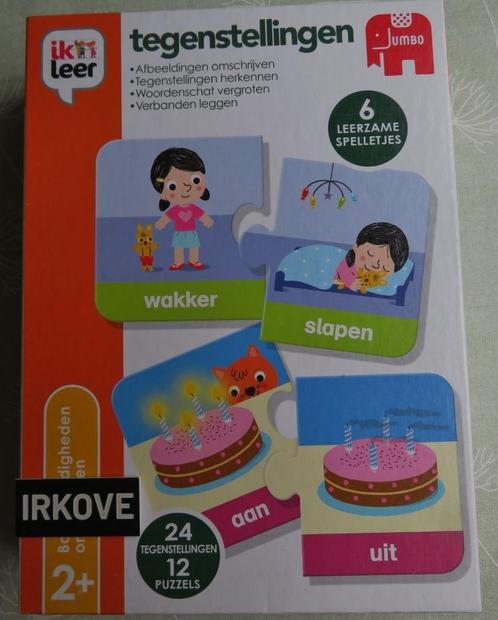 JUMBO TWEE DOZEN * TEGENSTELLINGEN en COLOR CLICK *, Kinderen en Baby's, Speelgoed | Educatief en Creatief, Nieuw, Puzzelen, Taal en Lezen