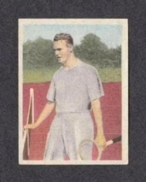 Sportplaatje Tennis Ivo Rinkel 1954 (17)., Verzamelen, Overige Verzamelen, Zo goed als nieuw, Verzenden