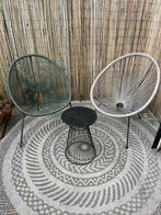 Tuinset (2x groene stoel, 1 grijze, tafeltje en vloerkloed), Ophalen, Stoel