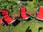 3 Kampeerstoelen opvouwbaar, Caravans en Kamperen, Ophalen, Gebruikt, Campingstoel