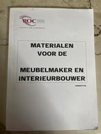 Materialen voor de Meubelmaker en Interieurbouwer, Ophalen of Verzenden, Zo goed als nieuw, MBO